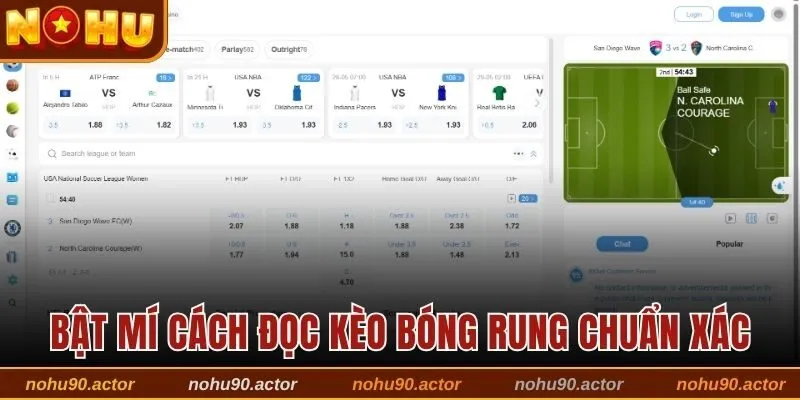 Bật mí cách đọc kèo bóng rung chuẩn xác