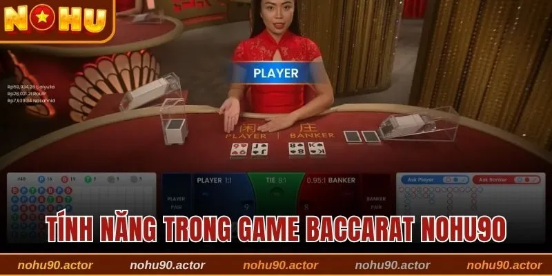 Tính năng đặc biệt trong game Baccarat Nohu90